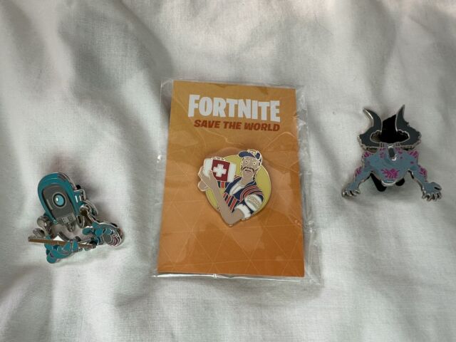 Epic Games Store - Fortnite - Employee Exclusive Pin Set - Rare