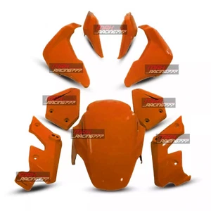 FAIRING SET + DECALS ORANGE GENUINE FIT HONDA GROM MSX SF 125 2016-2020 - Picture 1 of 3