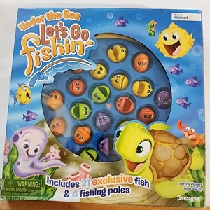 Pressman Under the Sea Let's Go Fishing Kids & Family 2018 motorized game - Picture 1 of 3