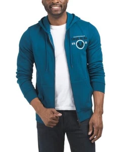 TRUE RELIGION Front Zip Hoodie with Logo Detail | Classic Comfort, Iconic Style - Picture 1 of 2