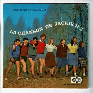 Vocal Group of J 2 Vinyl 33 RPM 17cm Song Jackie No. 2 + Booklet UNIDISC 33197 - Picture 1 of 7