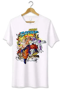 T-Shirt Goku vs Freezer Maglietta Dragon Ball Tshirt Uomo Donna Bambino Anime - Bild 1 von 5