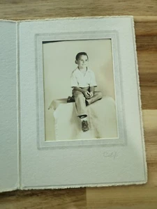 Vintage Photograph, Handsome Young Boy, Photo - Picture 1 of 4