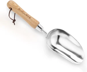 Garden Loosening Shovel, Stainless Steel Hand Trowel with Wooden Handle, Multi-P - Picture 1 of 12