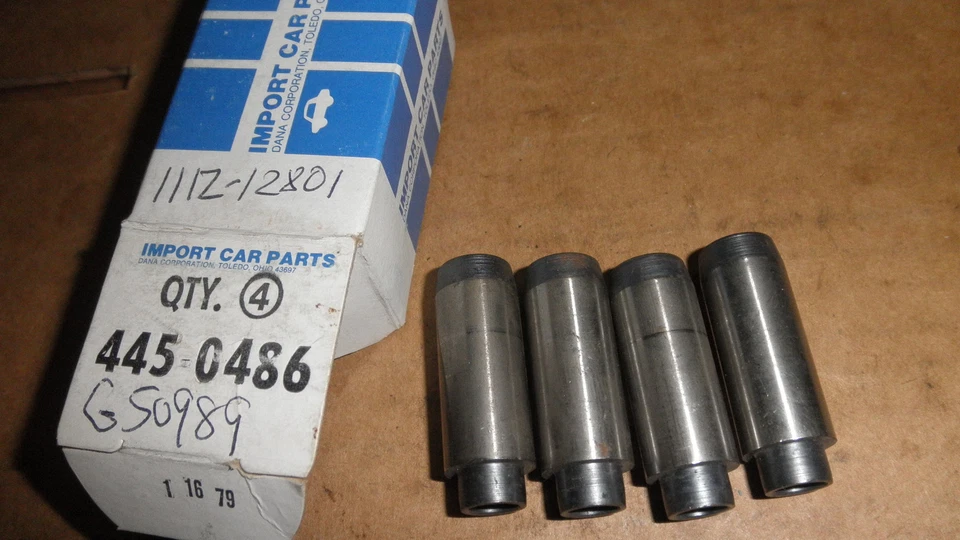 Guías de válvulas Fiat/Bertone 128,X1/9 1290cc Repco#VG1152/50989,#4372486 1971-78 (4) Foto 1 de 3