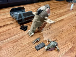 Hasbro Star Wars Schiff Set (Boba Fett Slave 1 und Darth Vader Tie Fighter) - Bild 1 von 8