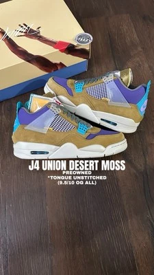 Talla 9.5 - Jordan 4 Retro SP x Union 30 Aniversario Foto 1 de 4