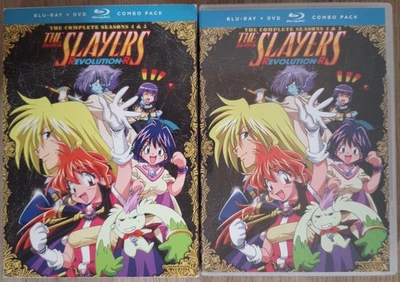 Slayers The Complete Seasons 4-5 Revolution/Evolution R DVDS ONLY, NO BLU, READ - Image 1 of 4