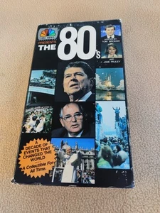 1990 "The 80s" VHS Tape Documentary News & GoodTimes Video W9 - Picture 1 of 3
