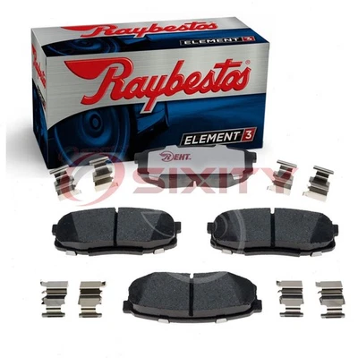 Juego de pastillas de freno de disco trasero Raybestos Element3 para Toyota Land Cruiser 2008-2021 pn Foto 1 de 4
