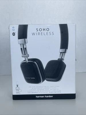 Harman Kardon Soho On the Ear Bluetooth Headphones - Black - Image 1 of 4