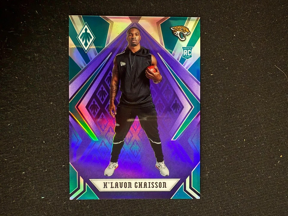 K'Lavon Chaisson 2020 Purple Prizm Rookie RC 43/149 Jacksonville Jaguars D47 - Image 1 of 1