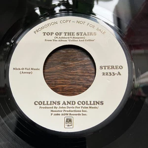 Collins and Collins TOP OF THE STAIRS / Nino Tempo Sister James 7" 45 NMint - Picture 1 of 2