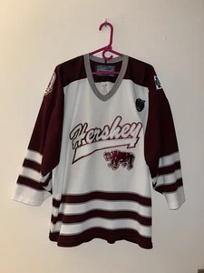 Hershey Bears Vintage Hockey Jersey Men Sz Medium Bauer 60th Anniversary 1998 - Picture 1 of 8