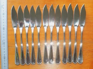 120 piezas Robinox Newport acero inoxidable 200 mm mesa de comedor cuchillos de pescado en caja - Imagen 1 de 4