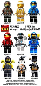 Genuine LEGO U PICK Ninjago HUNTED Minifigures Group 1 **NEW** - Picture 1 of 39