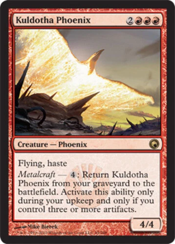 MTG - Kuldotha Phoenix - Scars of Mirrodin - NM, English Magic FLAT RATE SHIP - Image 1 of 1