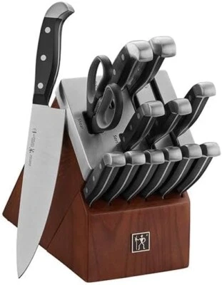 Henckels Statement Fine Edge 14 Piece Self-Sharpening Knife Block Set New