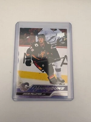 2023-24 Upper Deck Jakob Pelletier Young Guns Rookie RC #208 Calgary Flames - Image 1 of 2