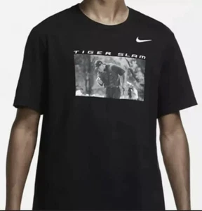 Nike Tiger Woods Slam schwarzes Shirt Golf Masters PGA TW DA4111-010 Herren Gr. Small - Bild 1 von 4