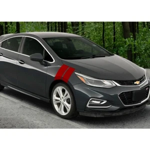 Kit gráfico de calcomanía de 4" a rayas marca hash marca a rayas guardabarros para Chevy Cruze - Imagen 1 de 4