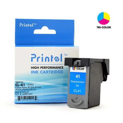 Printel Compatible Inkjet Cartridge Replacement for Canon CL-41 Tricolor - Image 1 of 4
