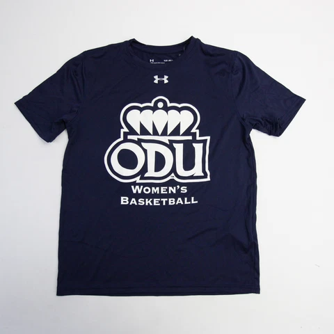 Old Dominion Monarchs Under Armour HeatGear Short Sleeve Shirt Boy's Navy New Cover