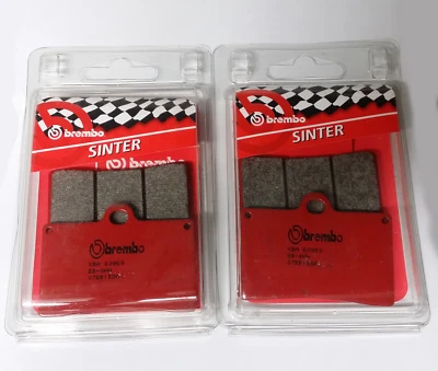 BREMBO SA SINTERED BRAKE PADS 2 SETS FOR DUCATI 900 SUPERSPORT 1990 > 1997 - Image 1 of 2
