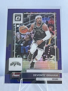 2022-23 Panini Donruss Optic Devonte' Graham Viola Prizm #194 - Foto 1 di 2