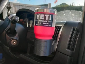 Travel Mug Holder for Fiat Ducato Great Britain Flag - Picture 1 of 3