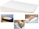 Bed Wedge Pillow Acid Reflux 11 Degree Memory Foam Pain Relief Reading Support