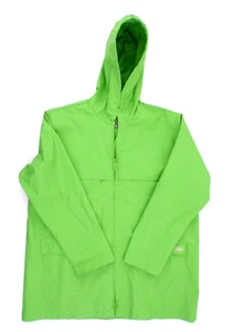 L.L. Bean Women's Raincoat L Large Petite Pea Green - Picture 1 of 6