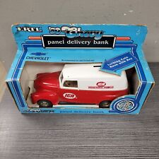 ERTL ’50 Chevy Panel Delivery truck Bank IGA Hometown Proud made in 1988 w box