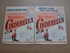 Walt Disney's - Cinderella - lot of 2 1950 film music sheets