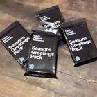 Cards Against Humanity Seasons Greetings expansion pack (NEW) Lot Of 4 Christmas