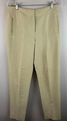 Pendleton Damas Talla 8 Pantalones de Carrera Tostado Seda Mezcla de Algodón Vintage Vestido Pantalón Foto 1 de 3