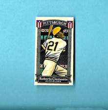 Roberto Clemente 2010 ANGEL COLON PUERTO RICO MINI  "BY THE NUMBERS" HAND-CUT