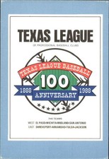 1987 Texas League All-Stars Feder #36 Title/Logo Card/(blank back)