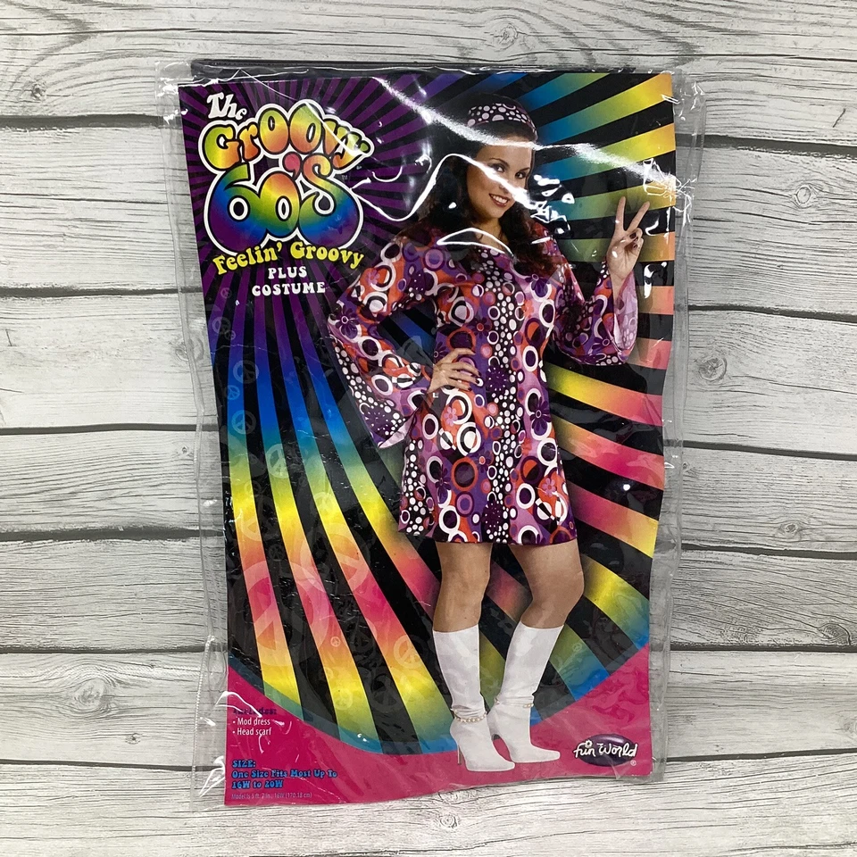 Disfraz de discoteca Feelin' Groovy talla única para la mayoría de Halloween Foto 1 de 4