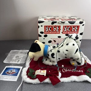 Vintage 1996 Telco Disney 101 Dalmations Dipstick Animated Motionette Christmas - Picture 1 of 9