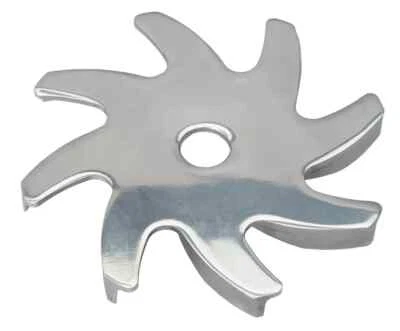 ALTERNATOR Pulley FAN; GM or FORD Alternator (pass. cars only)- Pol. ALUMINUM - Image 1 of 4