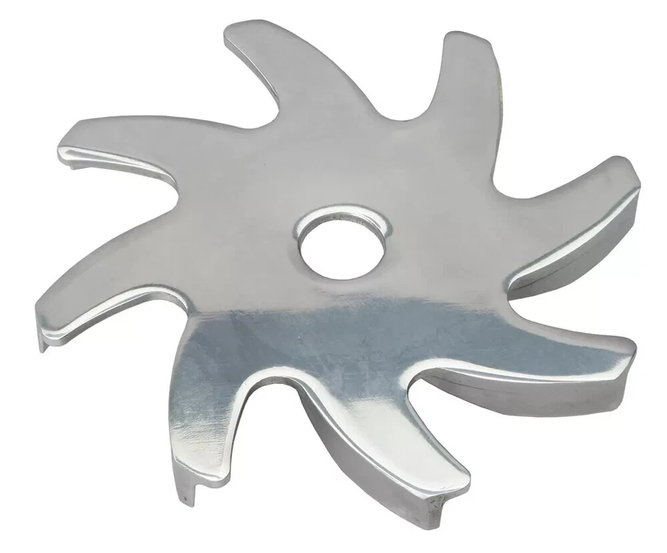 ALTERNATOR Pulley FAN; GM or FORD Alternator (pass. cars only)- Pol. ALUMINUM - Image 1 of 4