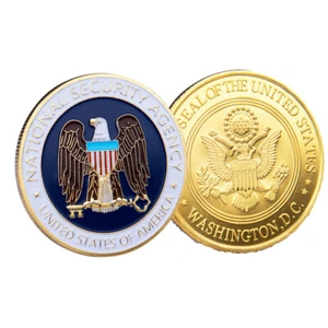 US National Security Agency Washington.D.C Collect Commemorative Challenge Coin - Picture 1 of 12