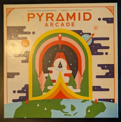 PYRAMID ARCADE - 22 BOARD GAMES iN 1 Looney Labs RARE USED/100%COMPLETE/LOW SHIP - Image 1 of 4