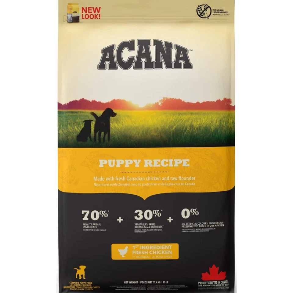 Acana Puppy Recipe Trockenfutter für Hunde 11,4kg - Bild 1 von 1