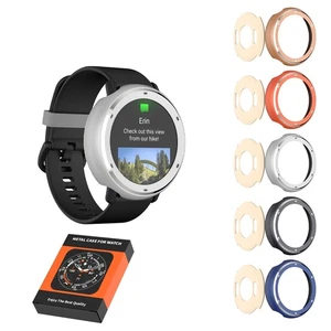 For Garmin Vivoactive 5/Active 5 Smartwatch Metal Case Bezel Case Hard Case - Photo 1 sur 22