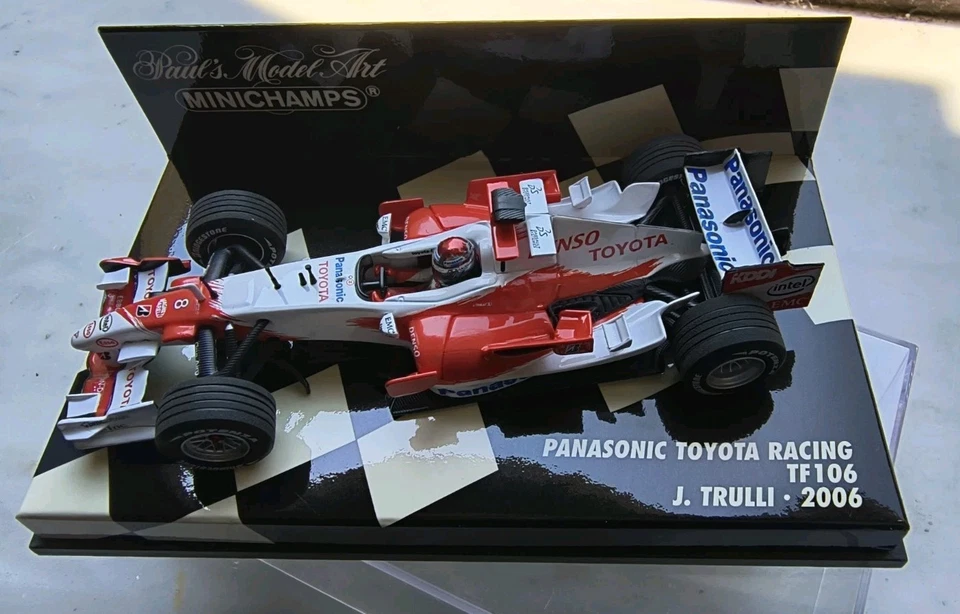 TOYOTA 2006 SCALA 1/43 PILOTA J. Trulli - Immagine 1 di 4