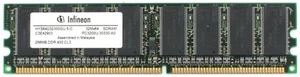 Memory, hys64d32300gu-5-c 32mx64 sdram pc3200u-30330-a0, 256mb, ddr, 400, cl3 - Picture 1 of 2