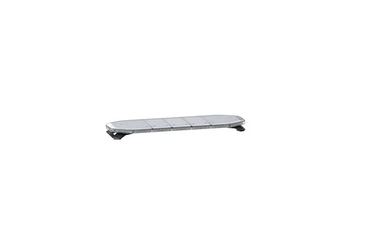 12/24 VOLT ‘EUROTECH’ 1.07M (42”) LIGHT BAR (AMBER) WITH CLEAR LENS - image 1 of 1