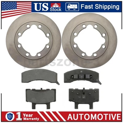 Front Brake Rotor Brake Pad 3PC for Chevrolet K3500 5.7L 1988 - 2000 - Image 1 of 4